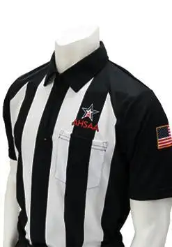 AHSAA Football Body-Flex Short Sleeve Referee Shirt 1 AHSAA Football Body-Flex Short Sleeve Referee Shirt