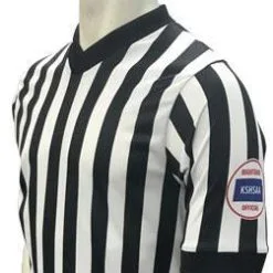 KSHSAA Basketball Performance Mesh Referee Shirt