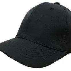 Smitty Performance Black Umpire Hat - Flex Fit - 6 Stitch