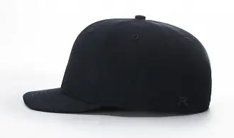 Black Richardson Surge Fitted Umpire Hat - 4 Stitch 2 Black Richardson Surge Fitted Umpire Hat - 4 Stitch - Image 2