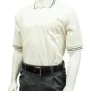 Performance Mesh Umpire Short Sleeve Shirt - Cream