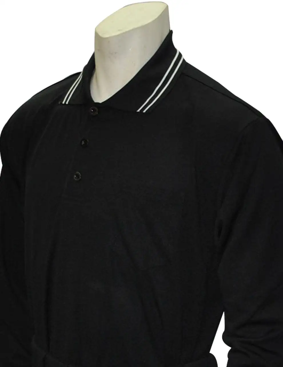 Body-Flex Umpire Long Sleeve Shirt - Black 1 Body-Flex Umpire Long Sleeve Shirt - Black