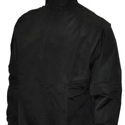 Smitty Major League Style Lightweight Convertible Sleeve Umpire Jacket Black