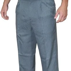 Expander Waistband Style Baseball And Softball Pants - Heather Grey