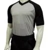 Men's Dye-Sublimated Grey W/ Black Raglan Sleeve And Black Side Panel