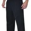 Men's 100% Polyester Pleated Pants W/ Slash Pockets