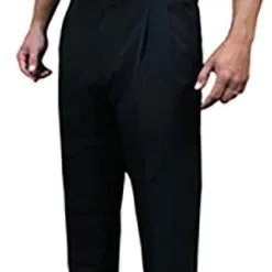 Men's 4-Way Stretch Tapered Flat Front Pants W/Slash Pockets