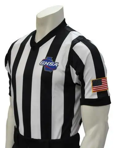 GHSA Performance Mesh Basketball Men's Referee Shirt 1 GHSA Performance Mesh Basketball Men's Referee Shirt