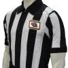NSAA Football 2 1/4" Performance Mesh Referee Short Sleeve Shirt