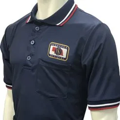NSAA Baseball Umpire Short Sleeve Shirt - Navy