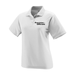 Precision Officials Women's Polo - White