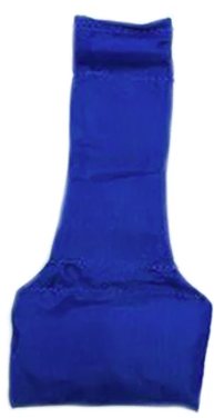 Long Neck Single Sided Bean Bag - Royal
