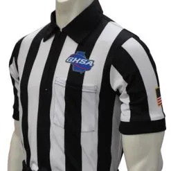 GHSA Short Sleeve Football Referee Shirt
