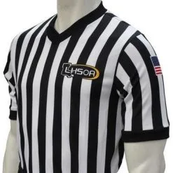 LHSOA Basketball "Body-Flex" Men's Referee Shirt