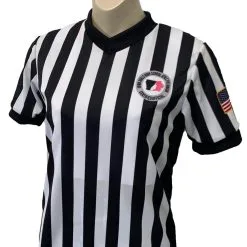 IGHSAU BASKETBALL WOMEN'S BODY-FLEX REFEREE SHIRT WITH SIDE PANELS