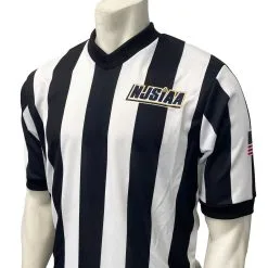 NJSIAA Basketball 2 1/4" Performance Mesh Referee Shirt
