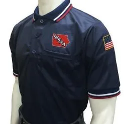IHSAA Baseball Navy Umpire Short Sleeve Shirt