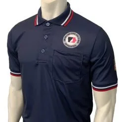 IGHSAU Softball Navy Blue Umpire Short Sleeve Shirt