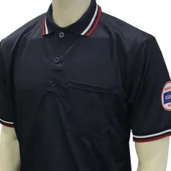 KSHSAA Baseball/Softball Umpire Short Sleeve Shirt - Navy