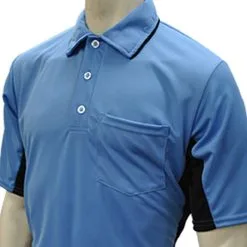 Smitty "Major League" Style Umpire Shirt - Sky Blue