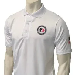IGHSAU White Men's Volleyball Polo