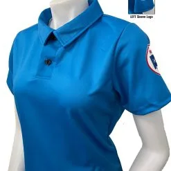 KSHSAA Volleyball Bright Blue Women's Polo