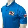 NSAA Volleyball Bright Blue Men's Polo