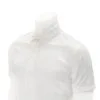 Volleyball Men's White Mesh Shirt With No Pocket