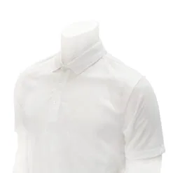 Volleyball Men's White Mesh Shirt With No Pocket