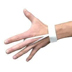 Elastic Wrist Down Indicator - White