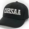 KSHSAA Black Umpire Hat - Flex Fit
